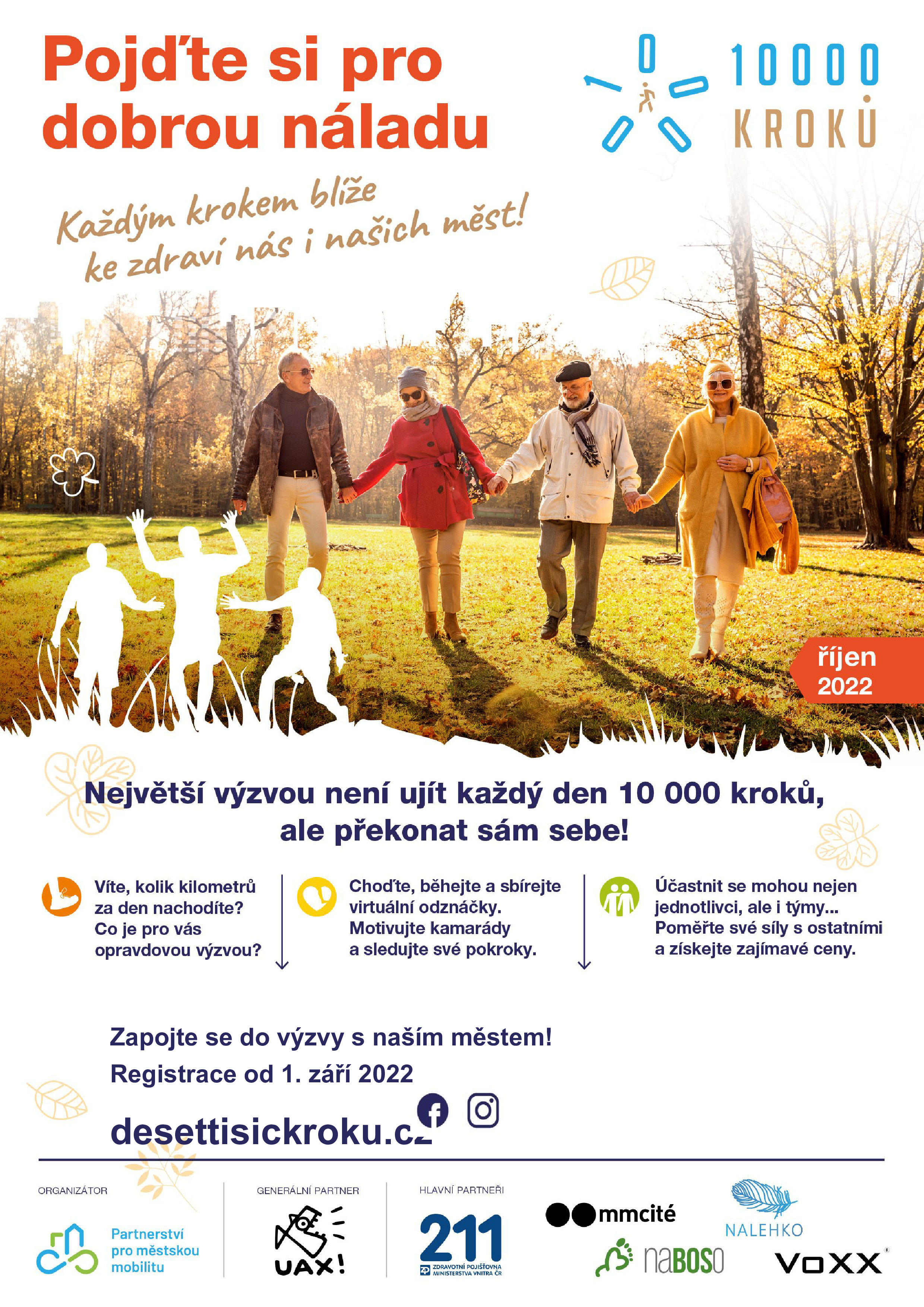 Říjnová výzva 10 000 kroků na Praze 5 1 10000 krok%C5%AF