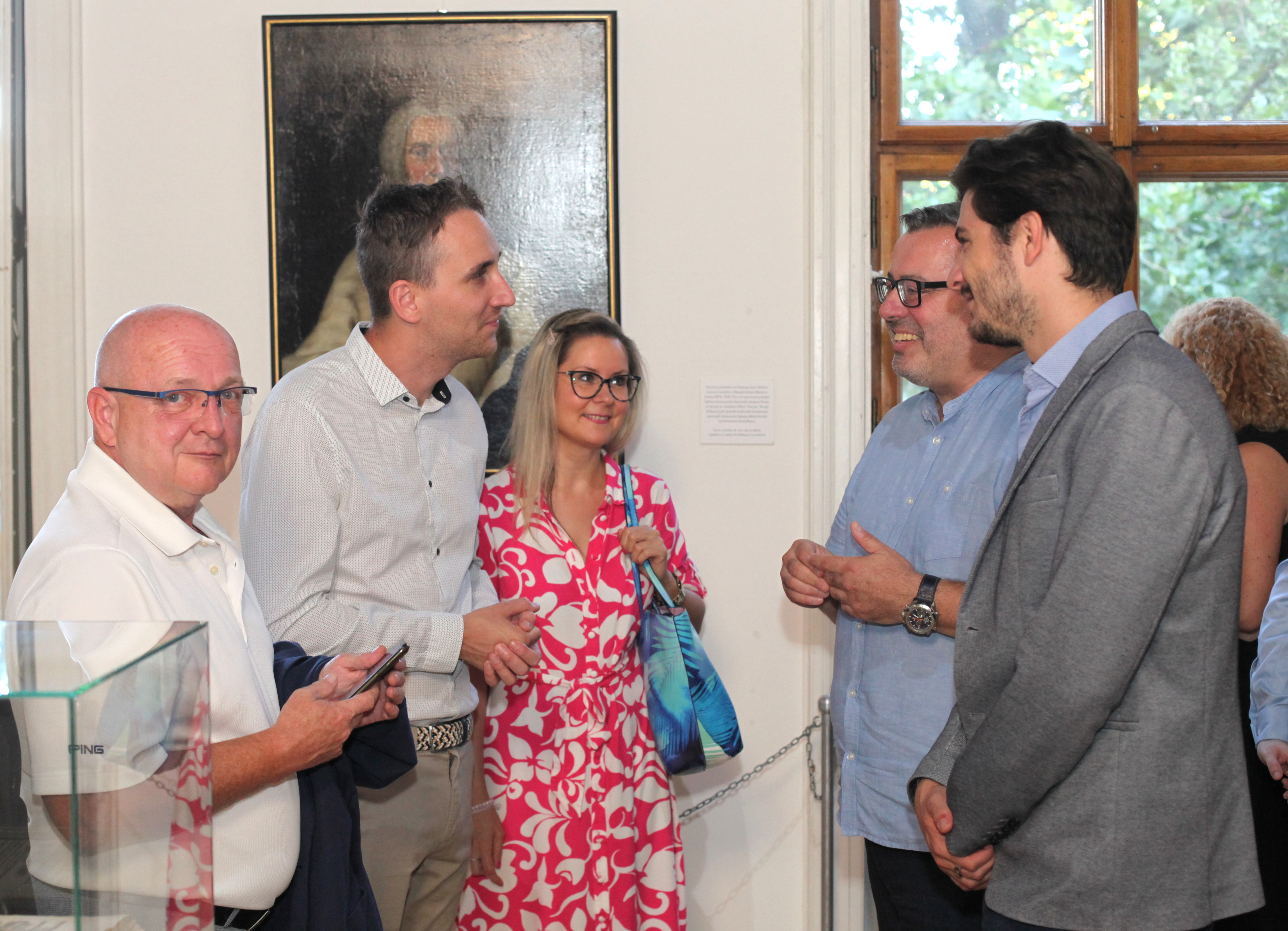 Návštěva z Maďarska 2 Delegace na vernis%C3%A1%C5%BEi 1