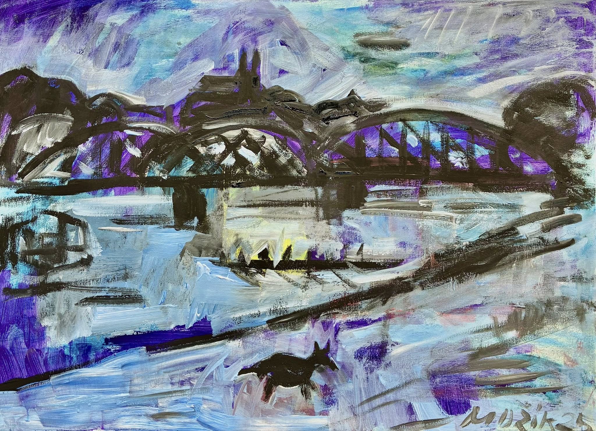 Fauvista Miroslav Mužík se chystá do Prádelny 2 muzik