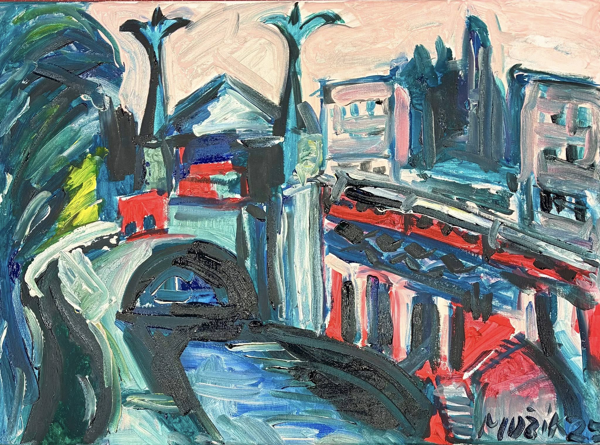 Fauvista Miroslav Mužík se chystá do Prádelny 3 muzik6