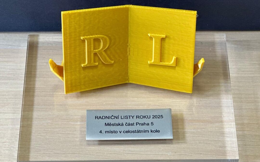 Pětka bodovala v soutěži radničních zpravodajů