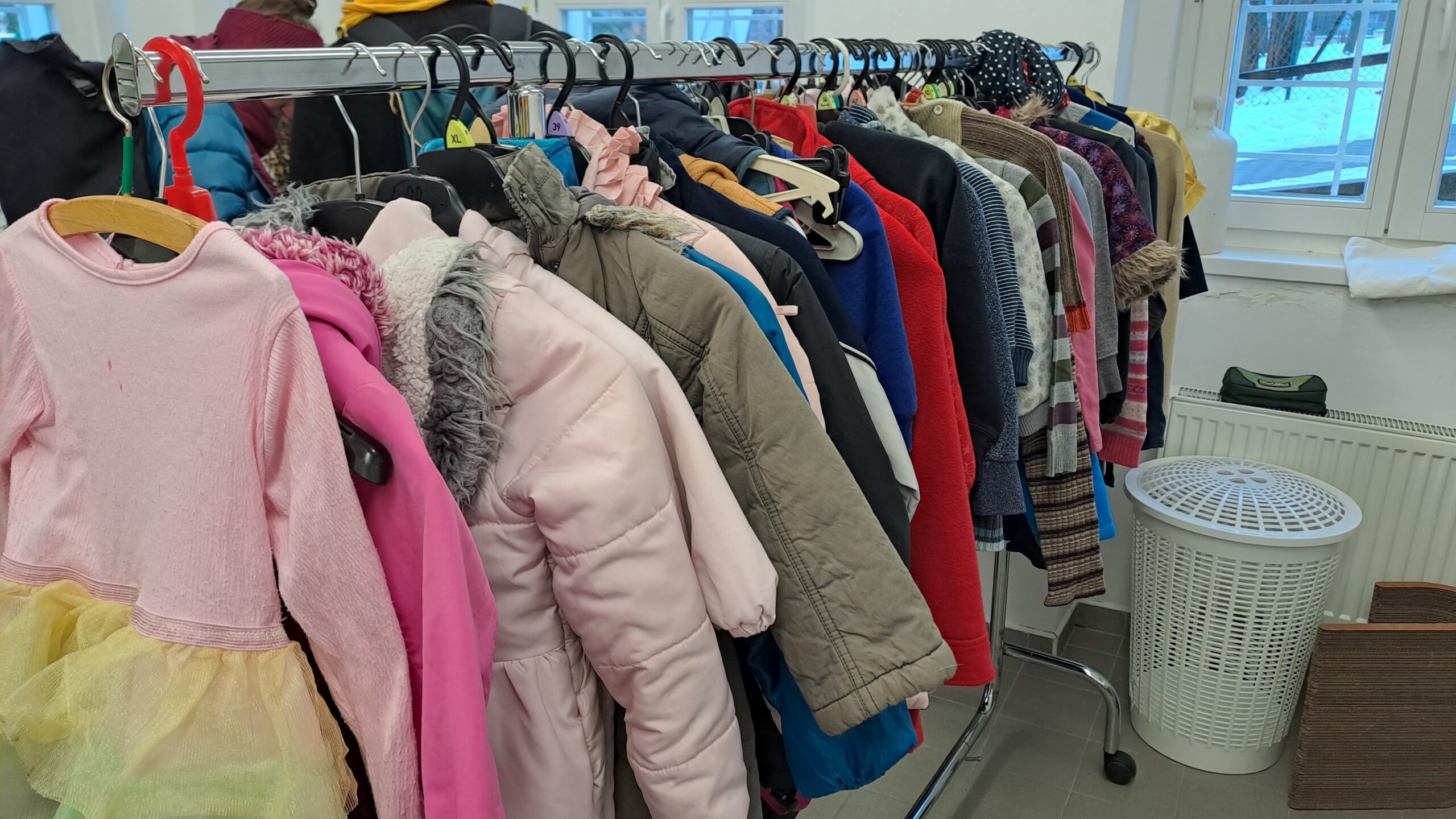 Prádelna pozvala na výměnný bazar