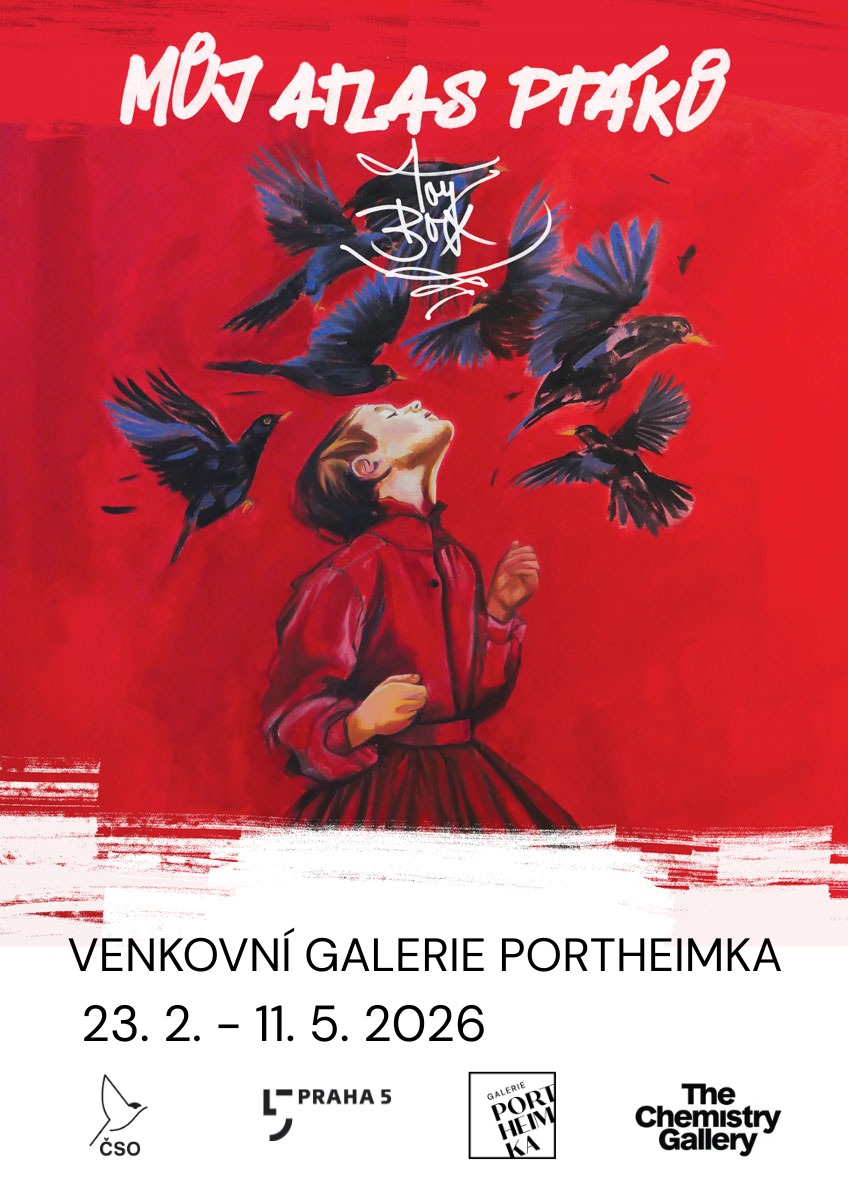 Venkovní galerie Portheimka představuje Můj atlas ptáků 1 atlas ptaku