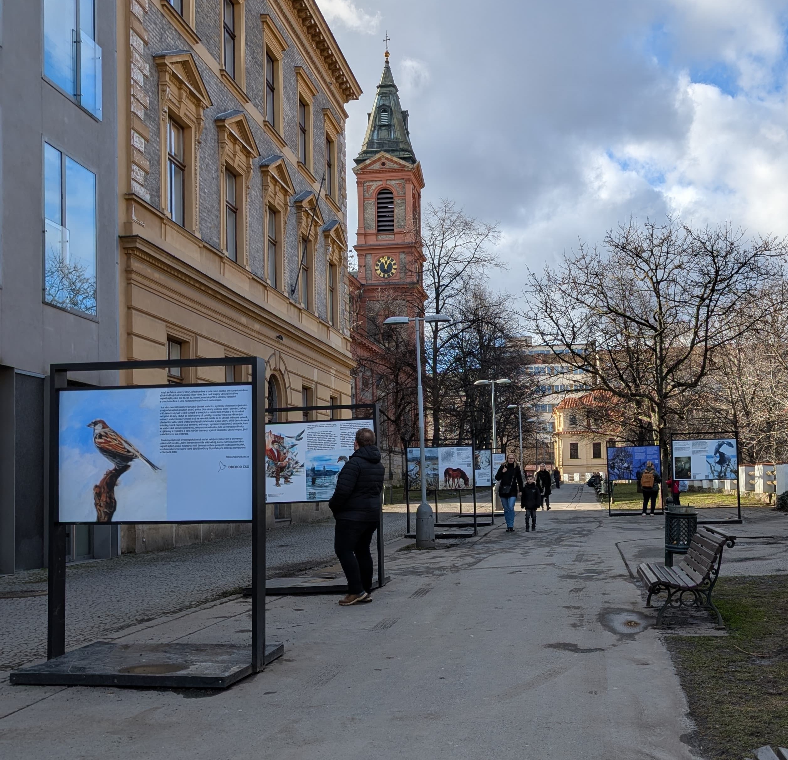 Venkovní galerie Portheimka představuje Můj atlas ptáků