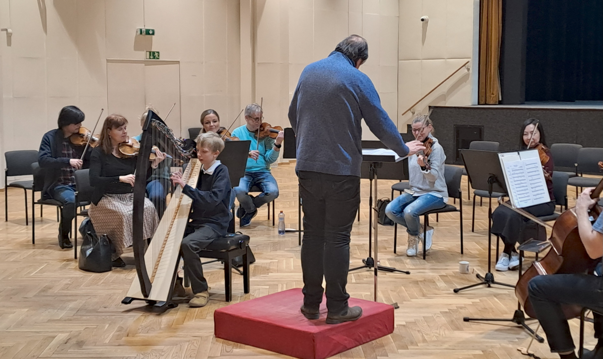 Talenty Prahy 5 pilně cvičily, ve středu vystoupí se známým orchestrem 2 talent zkouska scaled