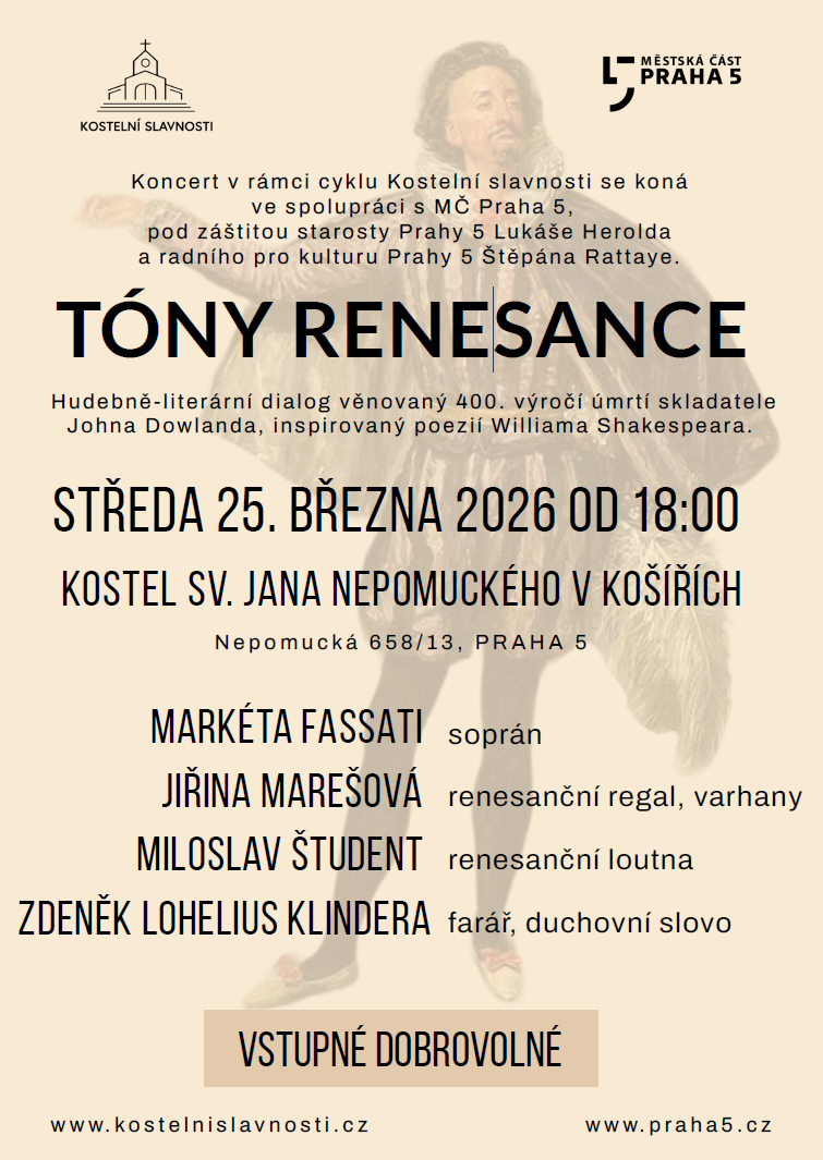 Markéta Fassati zve na Tóny renesance 1 tony renesance