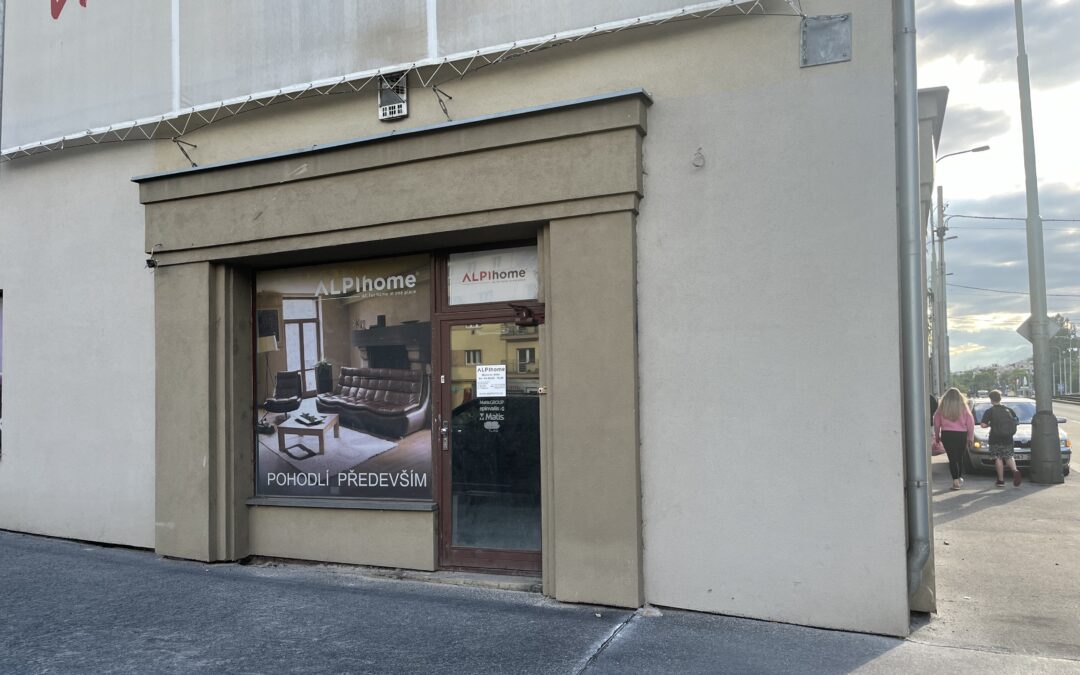 Nebytový prostor v Plzeňské je k pronájmu