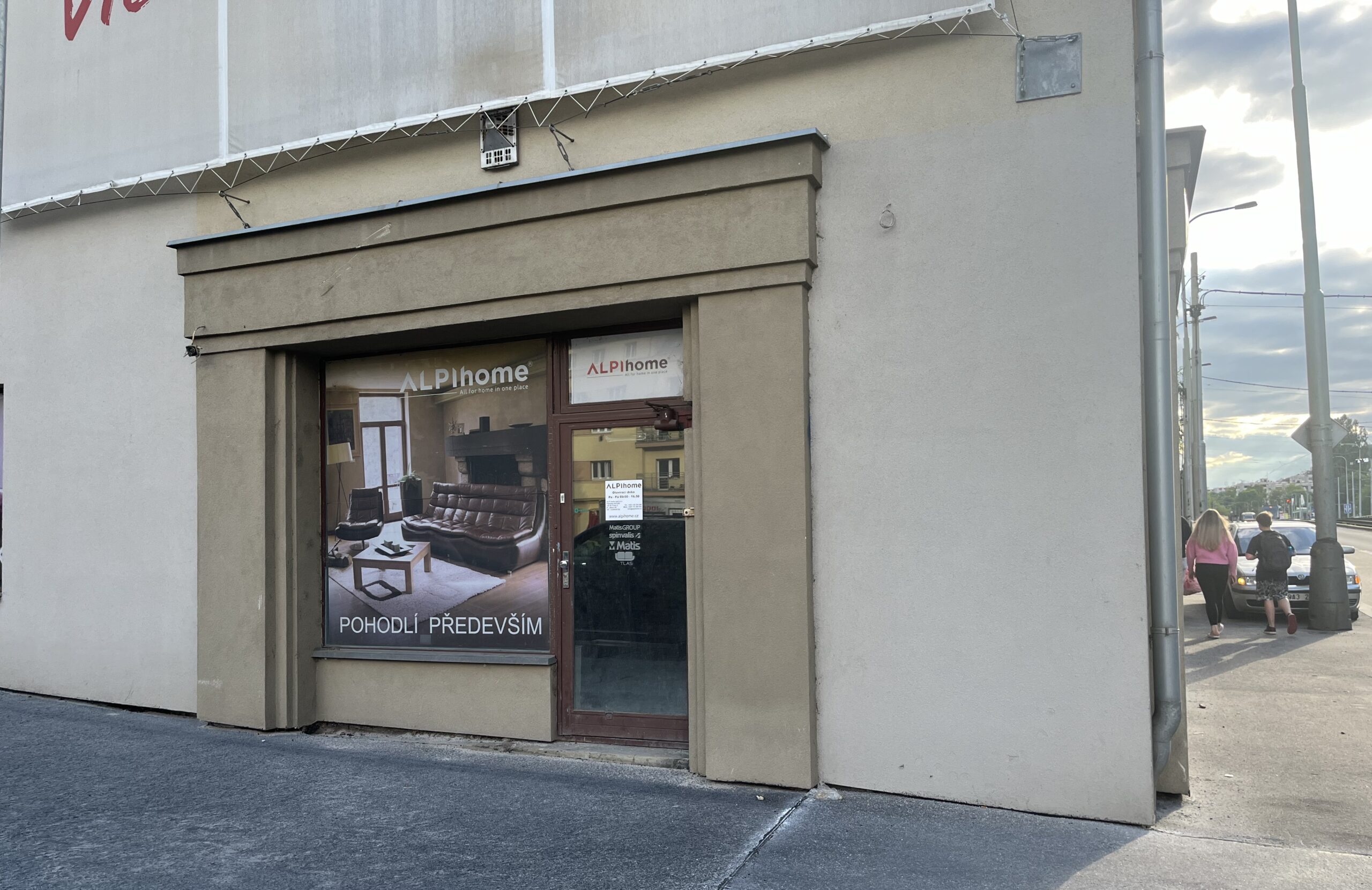 Nebytový prostor v Plzeňské je k pronájmu