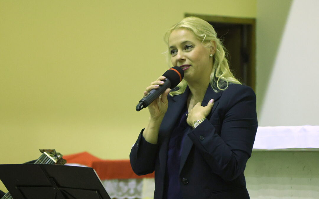 Markéta Fassati potěšila svým hlasem posluchače v Košířích