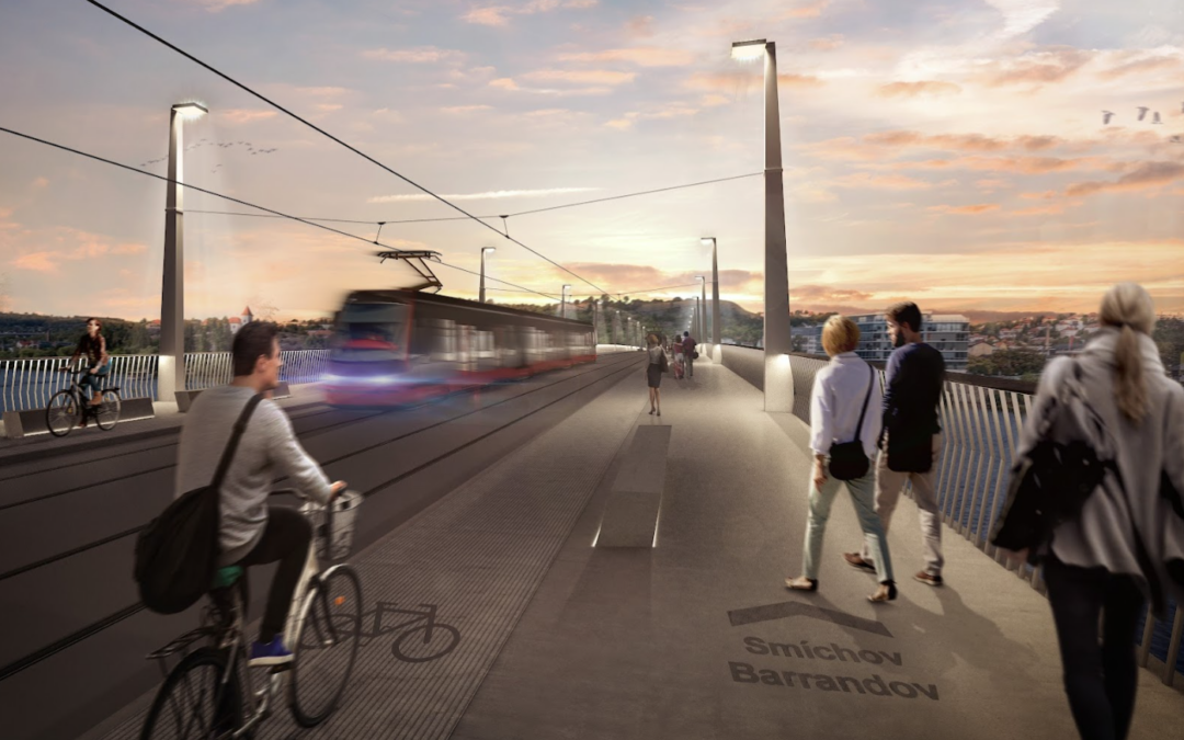 Dvorecký. Rada hl. m. Prahy rozhodla o názvu mostu mezi Zlíchovem a Podolím