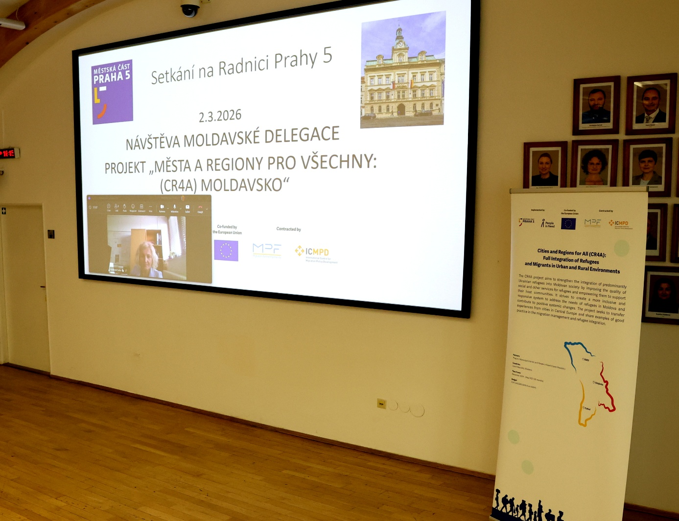 Praha 5 hostila návštěvu delegace z Moldavska