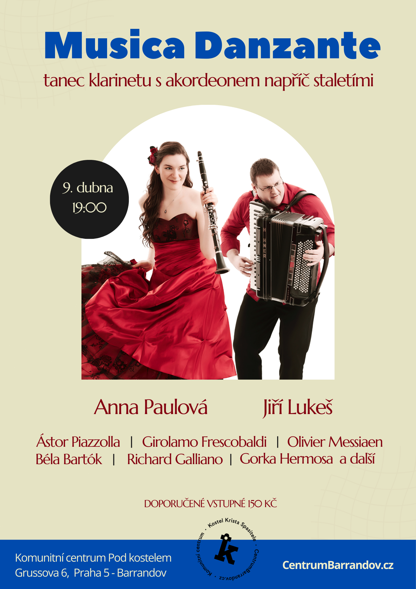 KC zve na tanec klarinetu s akordeonem 1 muzica danzante