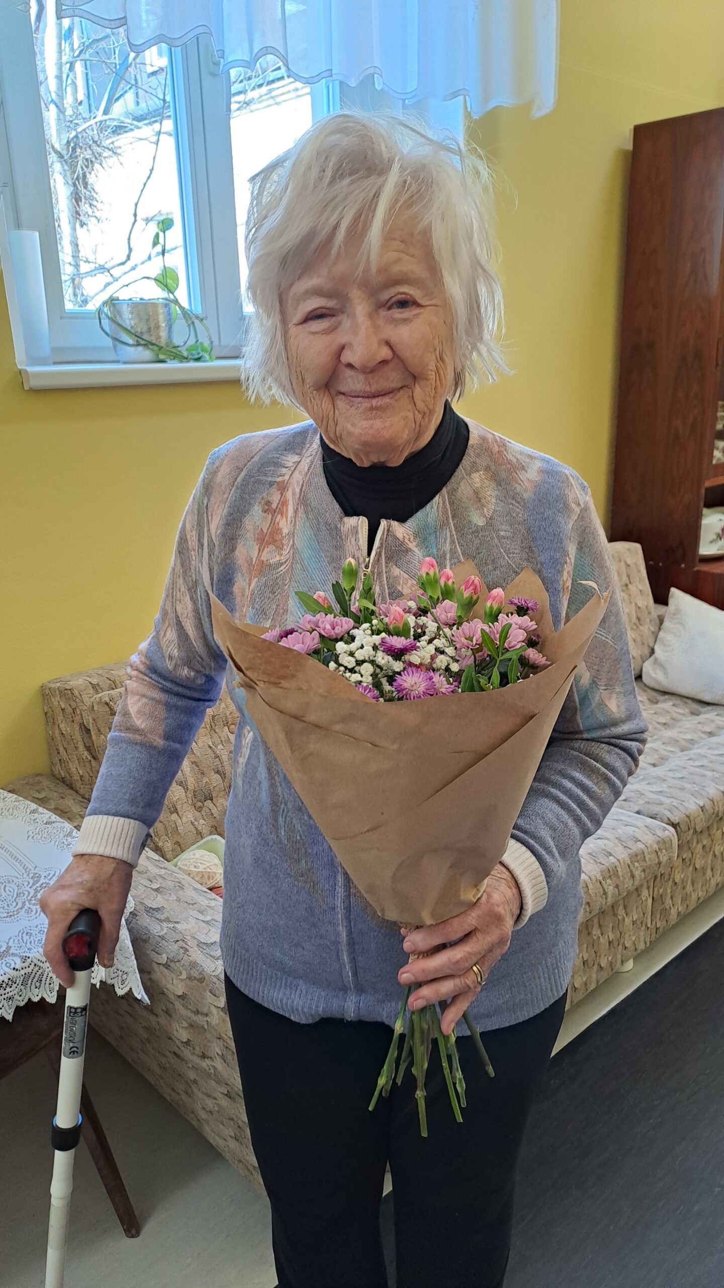 Zástupci Prahy 5 popřáli jubilantce z Palaty 1 palata scaled