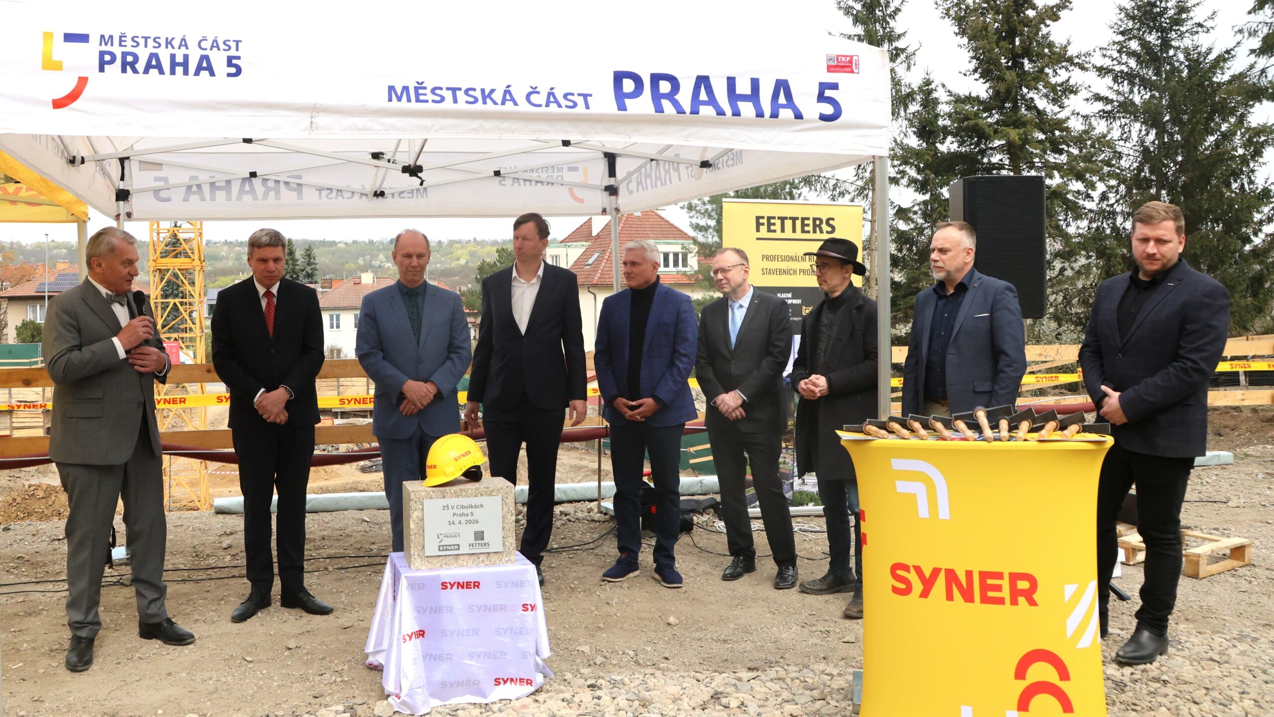 V Košířích roste nová moderní škola 1 ZS V Cibulkach zakladni kamen 20 scaled