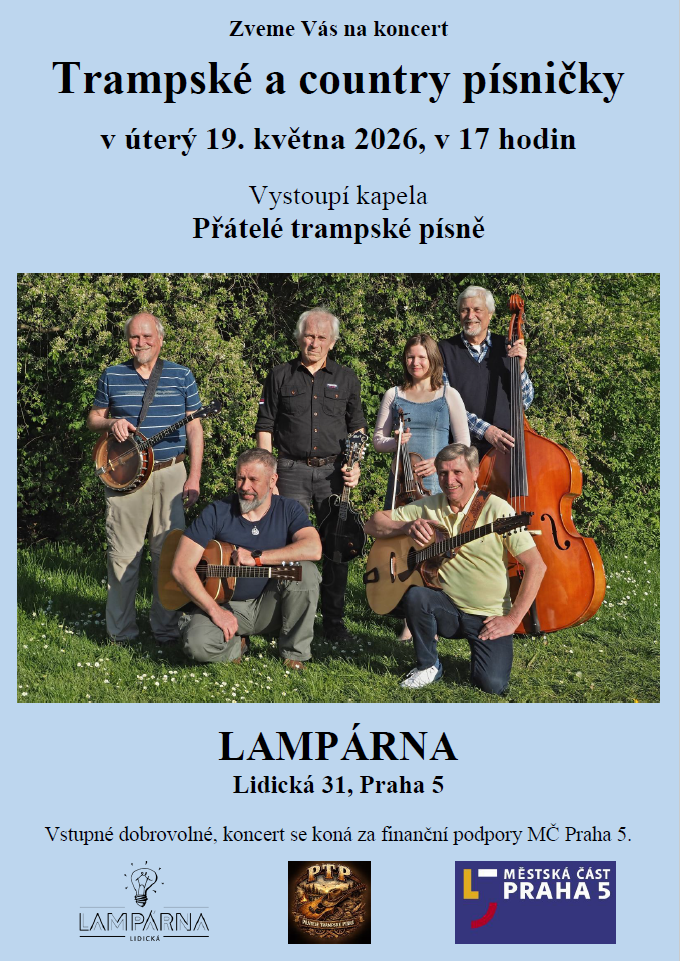 Koncert kapely Přátelé trampské písně 1 country