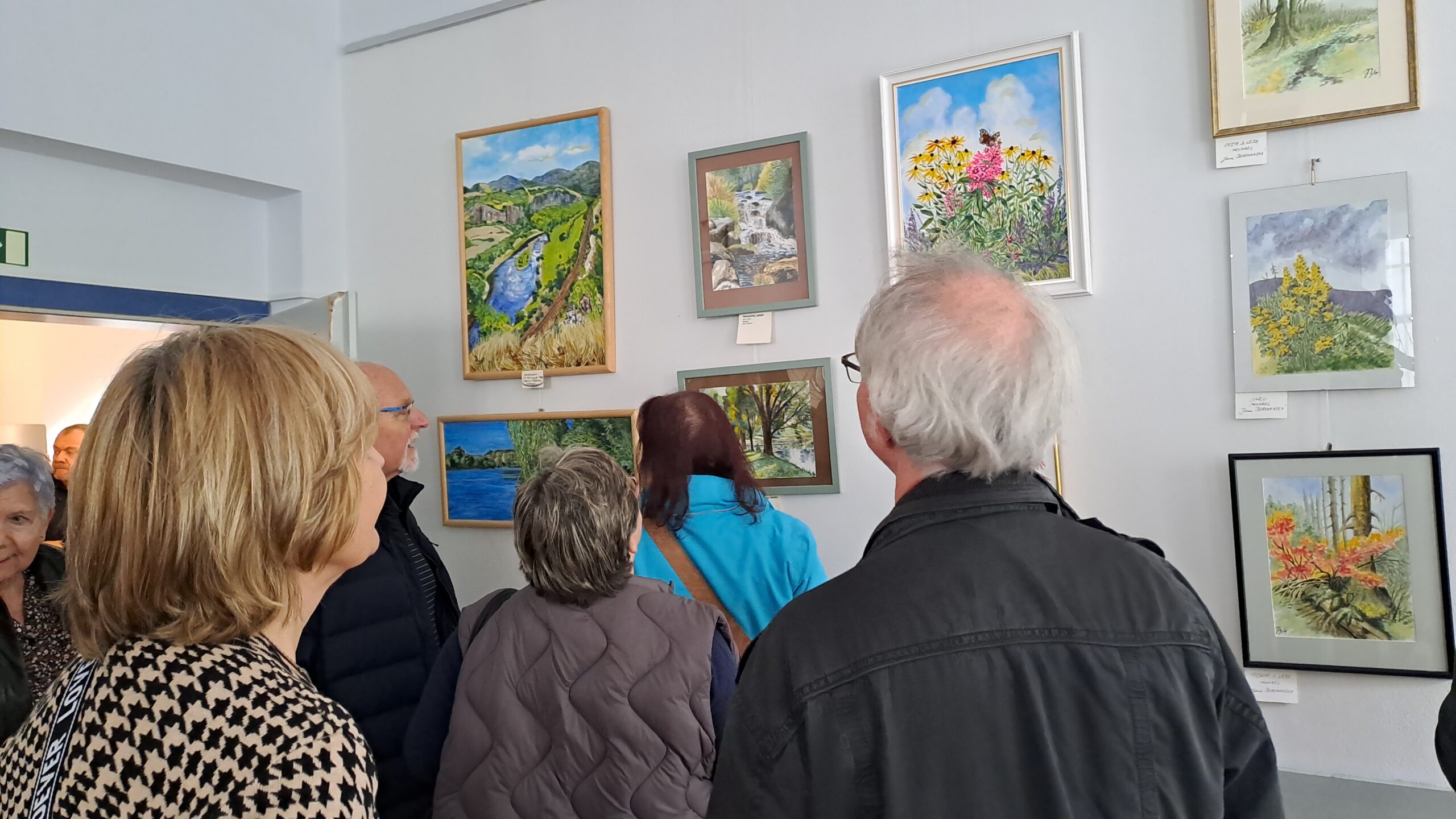 Krajina, město, příroda – amatérští výtvarníci vystavují v Prádelně