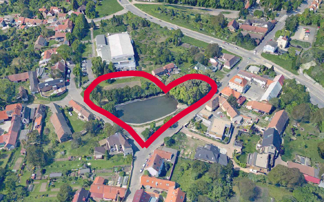 Představí projekt Butovická náves 1 Buna letecky