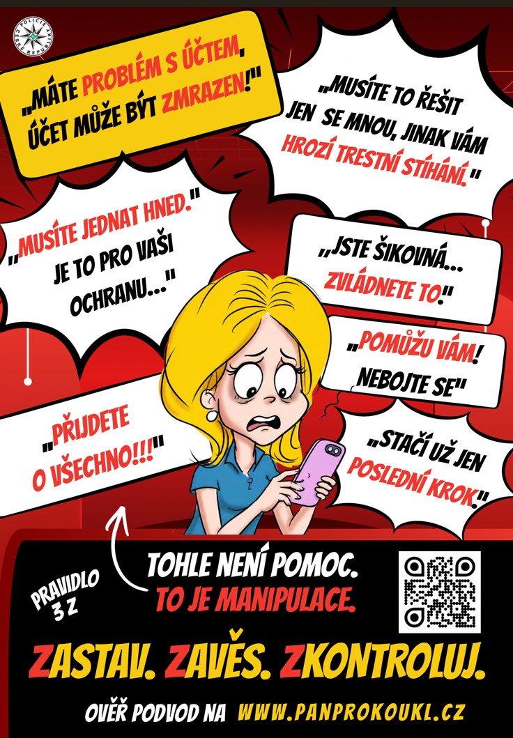 pozor letak