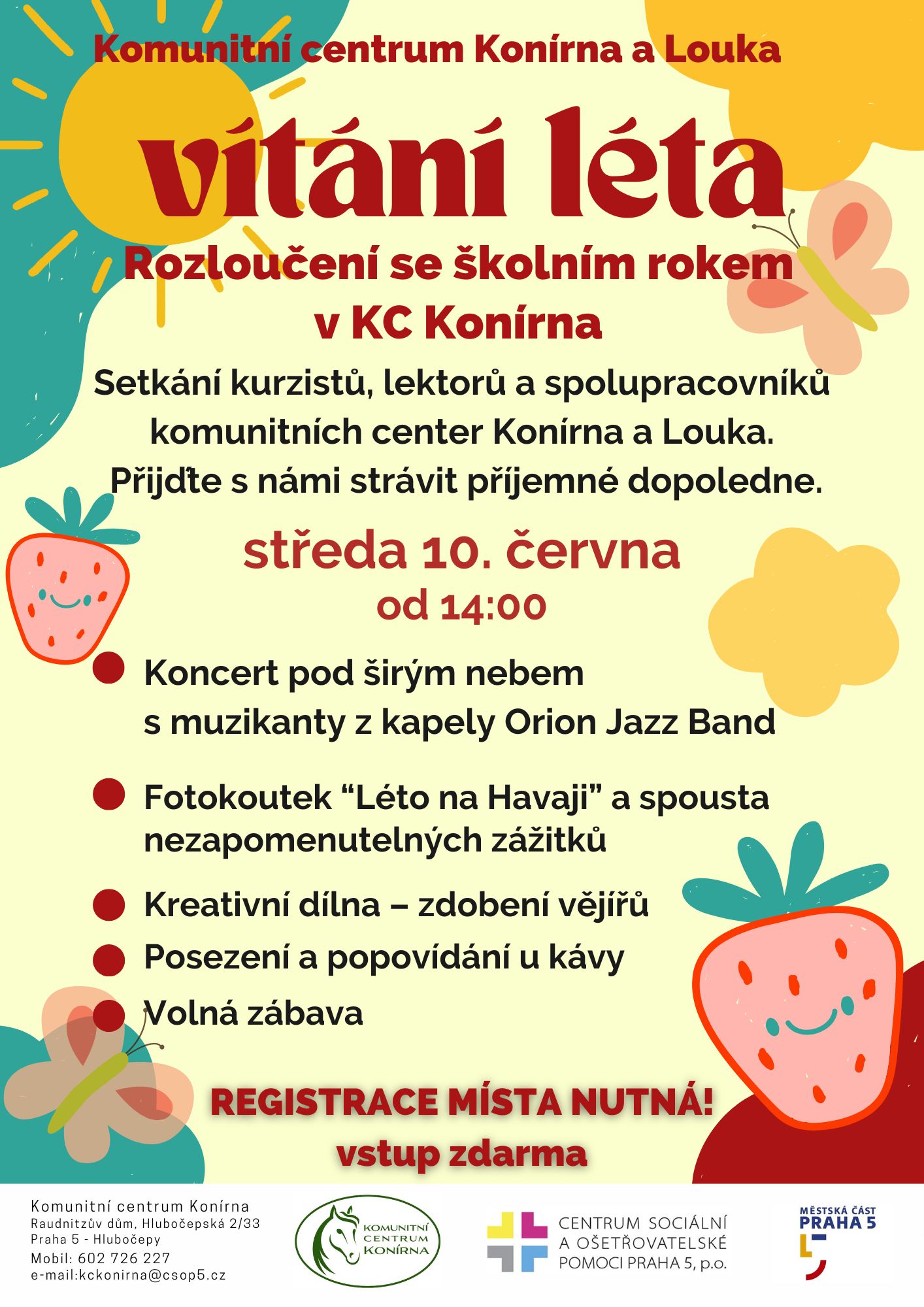 Vítání léta v KC Konírna 1 KCK KCL konec 6 2026