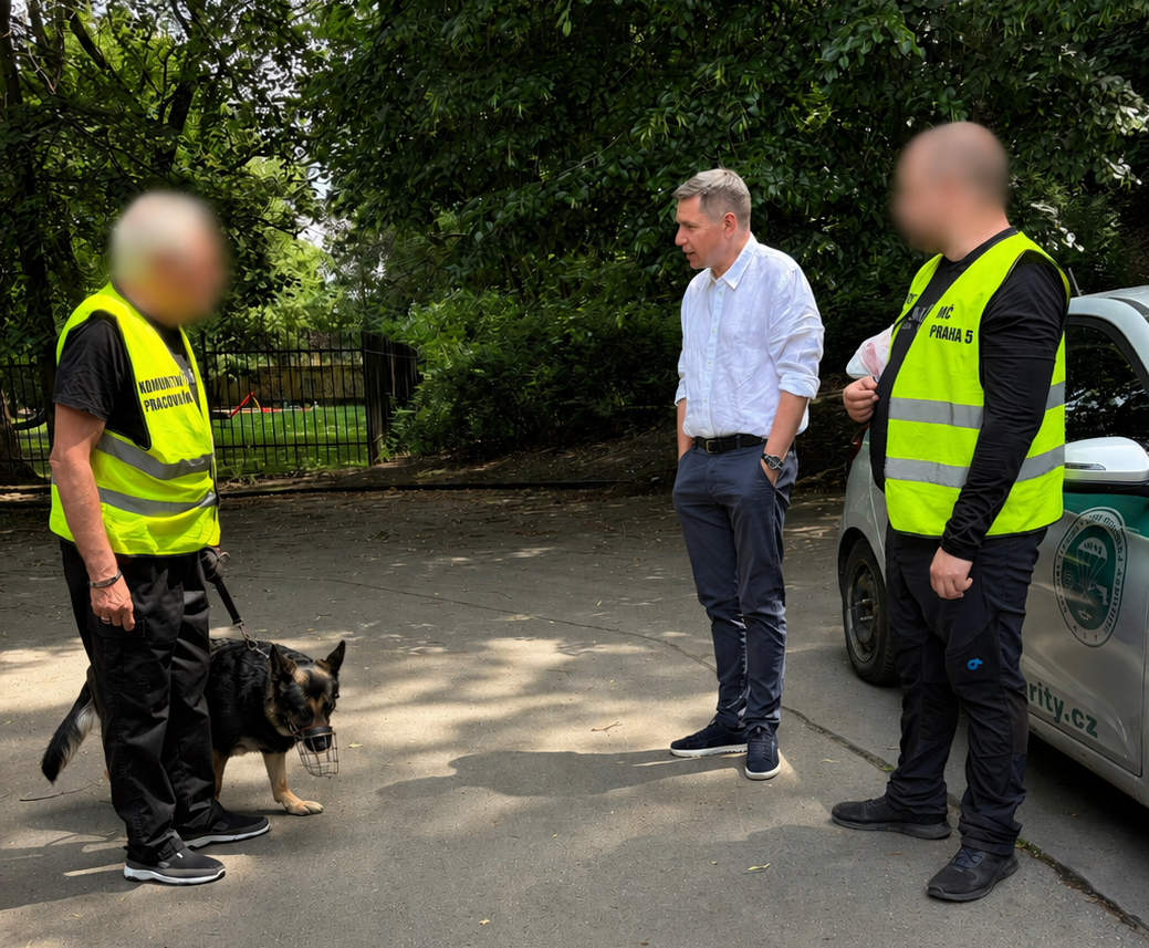Některé parky hlídá bezpečnostní agentura, sbírá i použité jehly 2 starosta parky