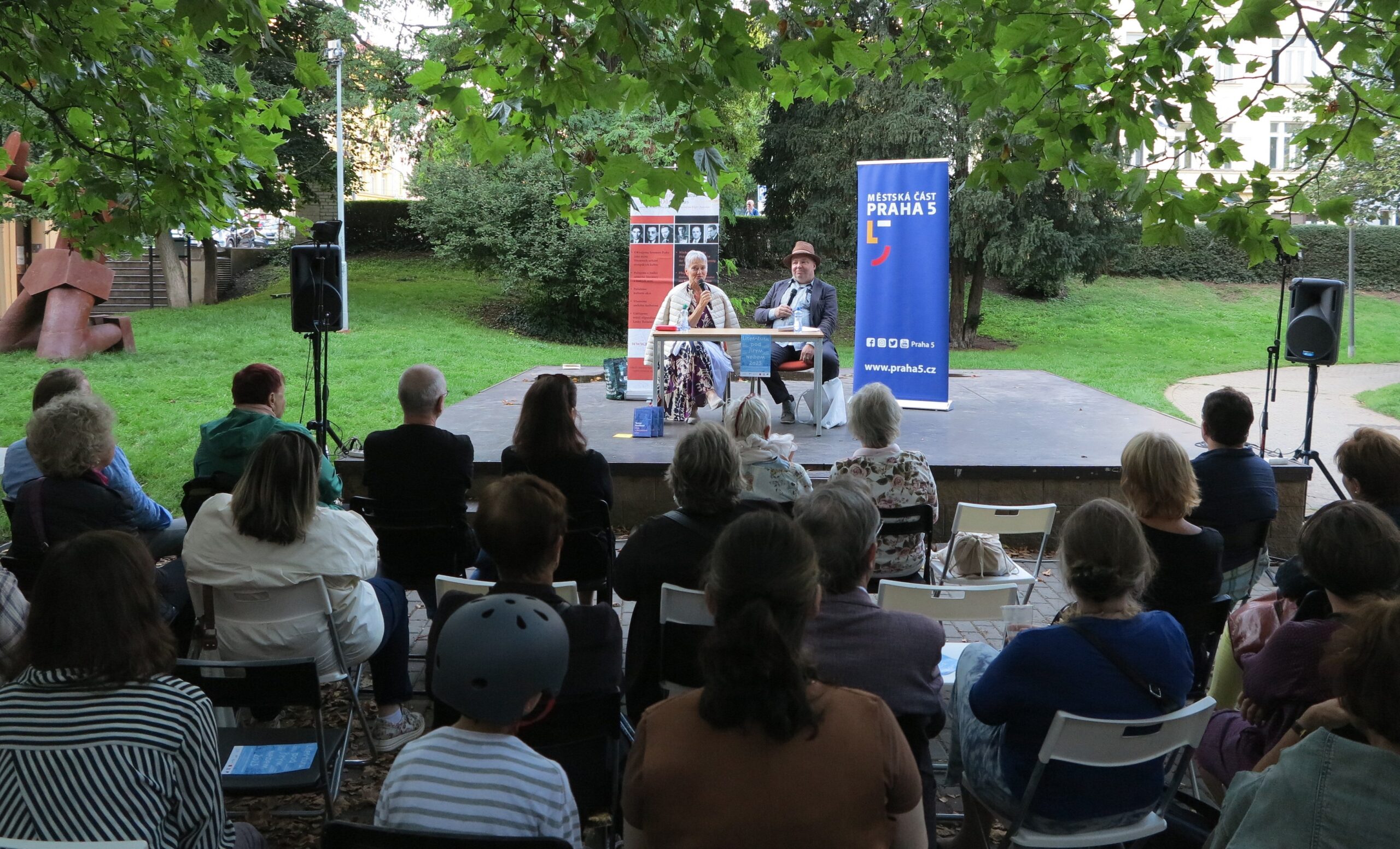 Park bude hostit literárně-diskusní večery
