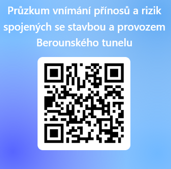 Dotazník k výstavbě Berounského tunelu 1 qr kod
