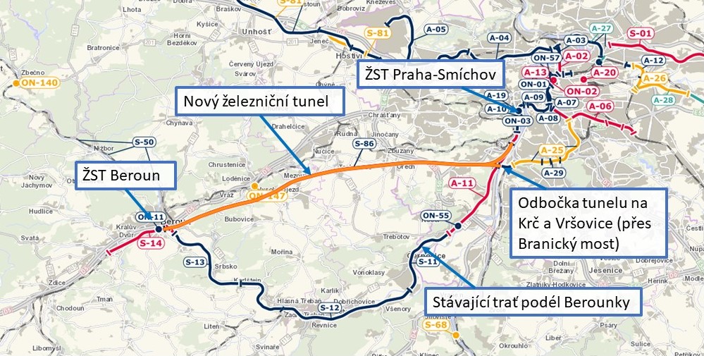 Dotazník k výstavbě Berounského tunelu