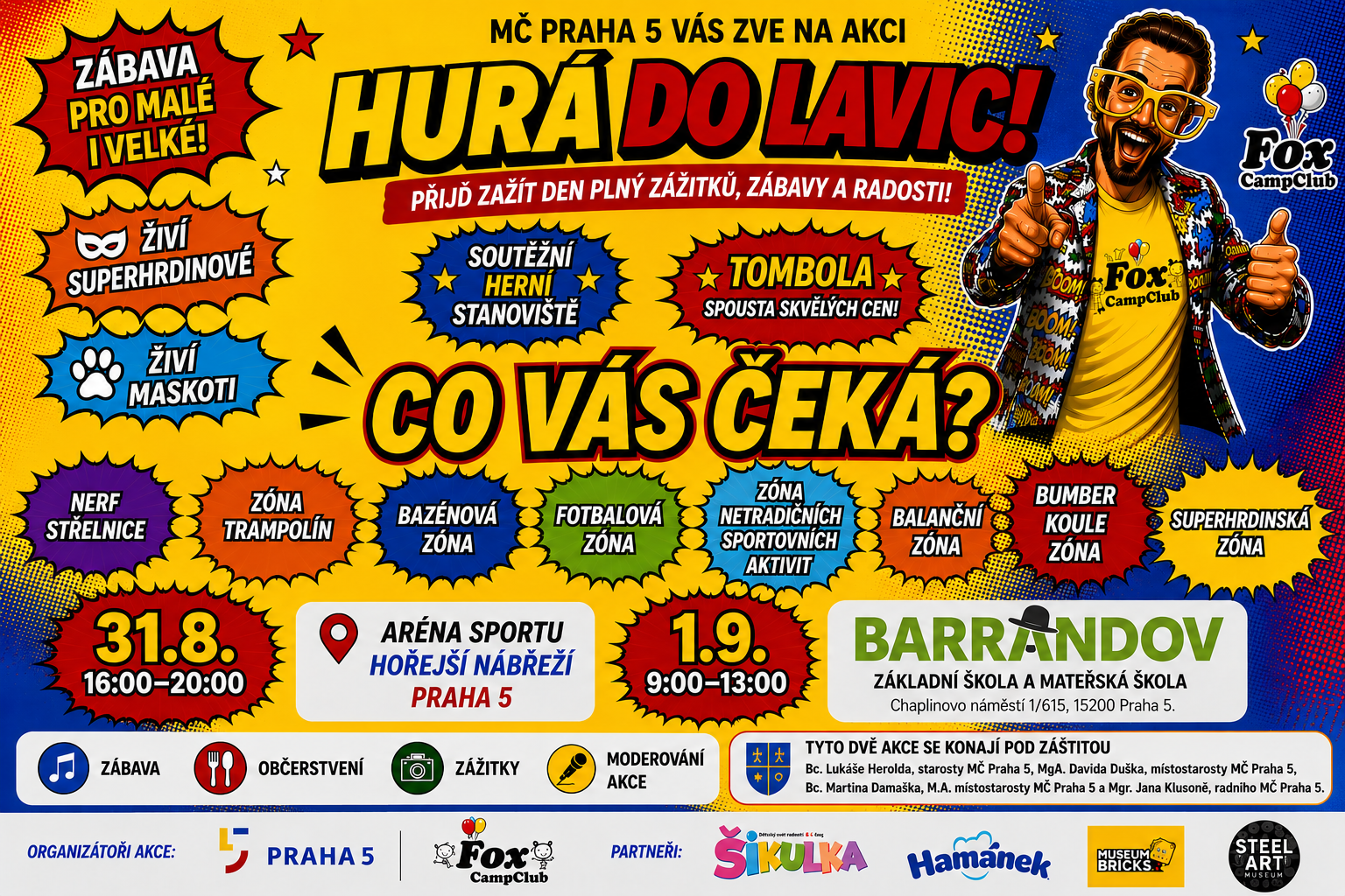 Hurá do lavic! Praha 5 zve děti i rodiče na den plný zábavy 1 Hura do lavic 1