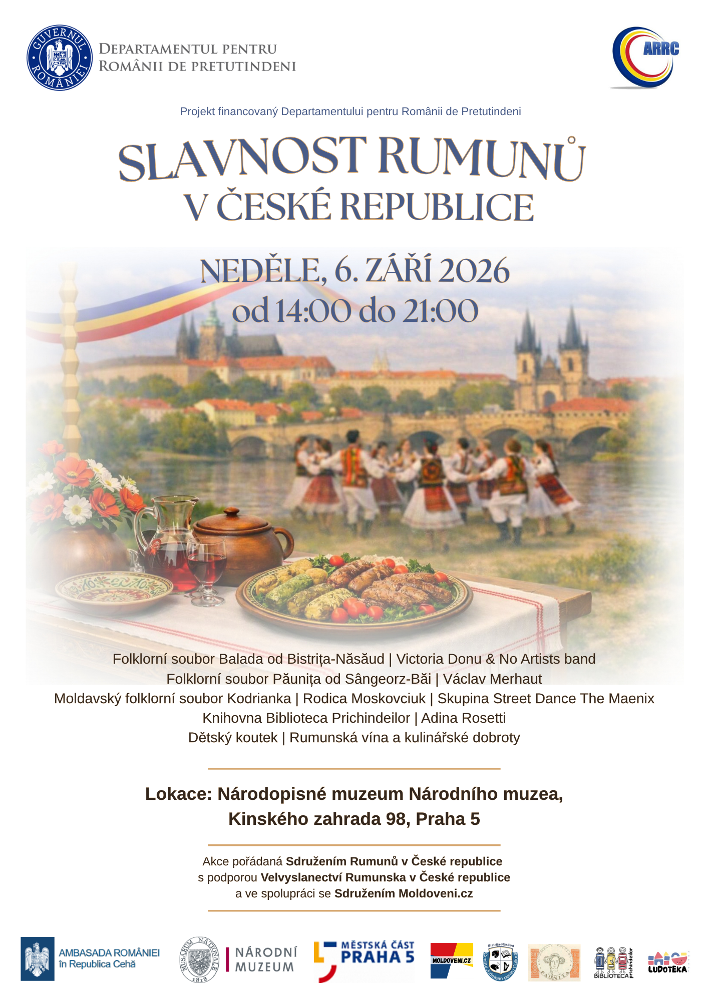 Slavnost Rumunů v České republice 1 Pozvani Slavnosti Rumunu v Ceske republice 2026