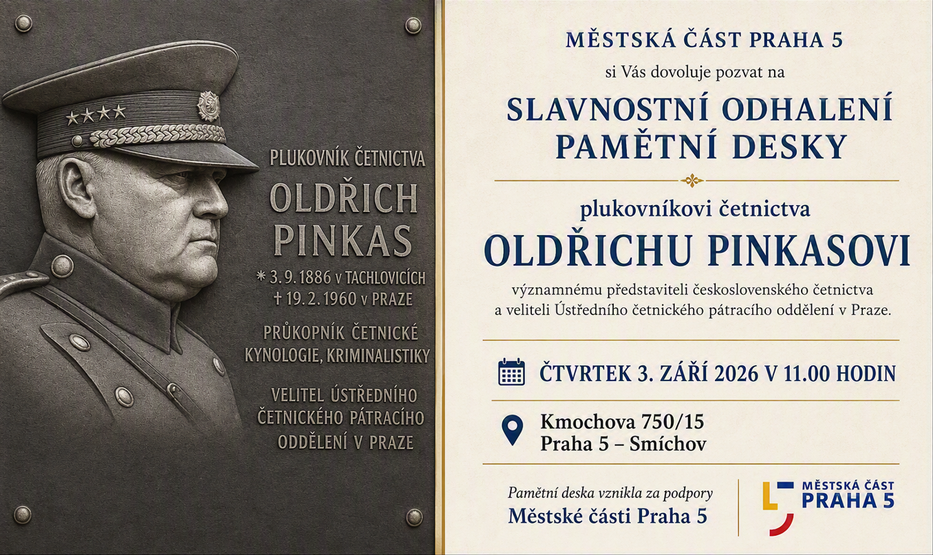 Slavnostní odhalení pamětní desky 1 Pozvanka na slavnostni odhaleni desky