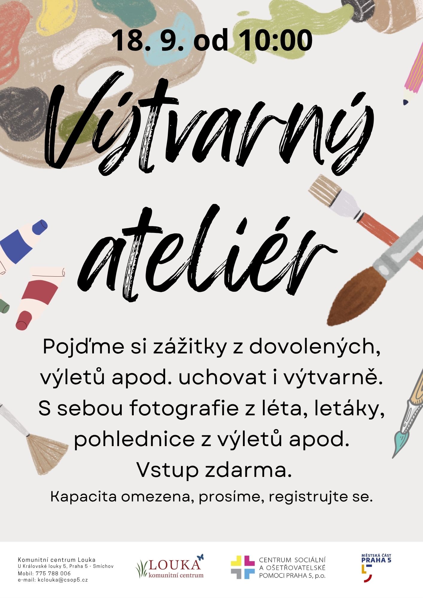 KCL 18 9 2026 Vytvarny atelier