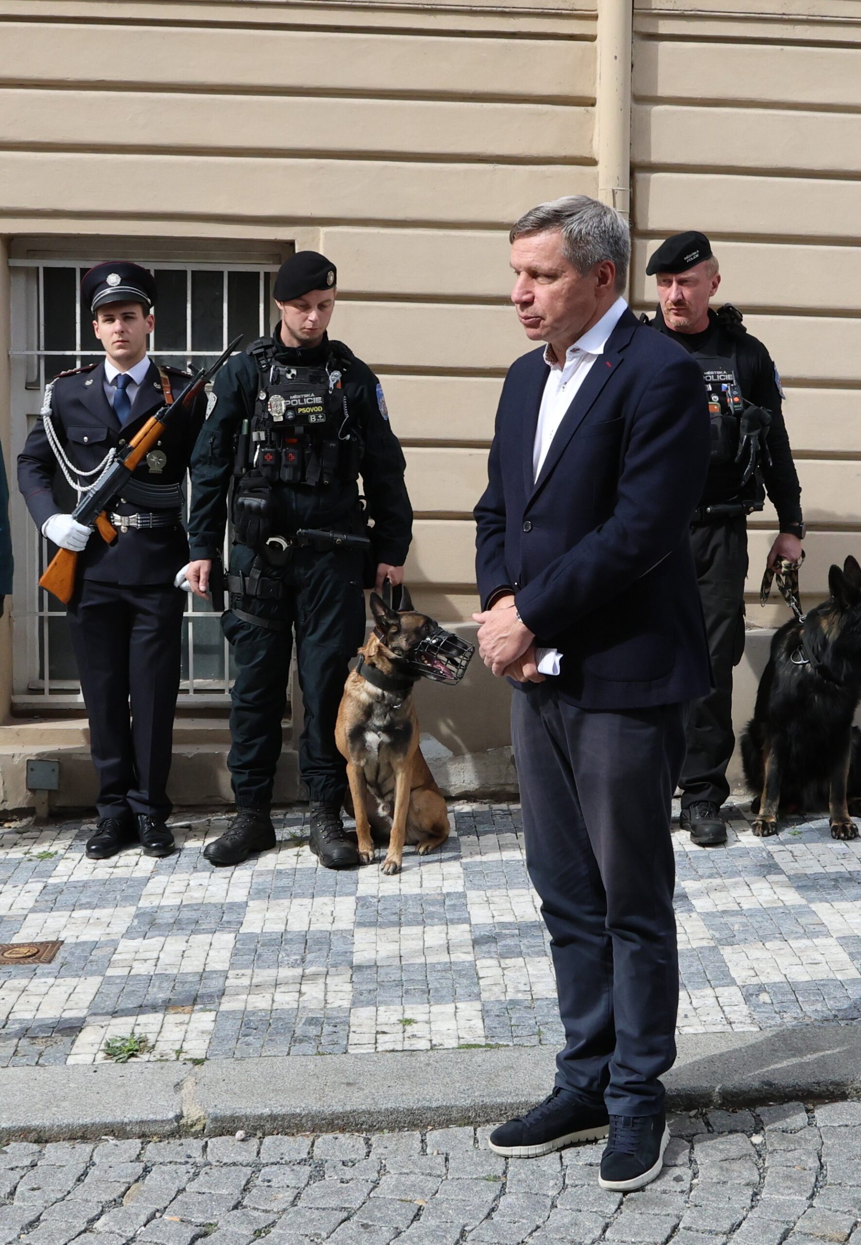 Plukovník četnictva Pinkas má pamětní desku 2 Odhaleni pametni desky plukovnika Eduarda Pinkase 6 scaled