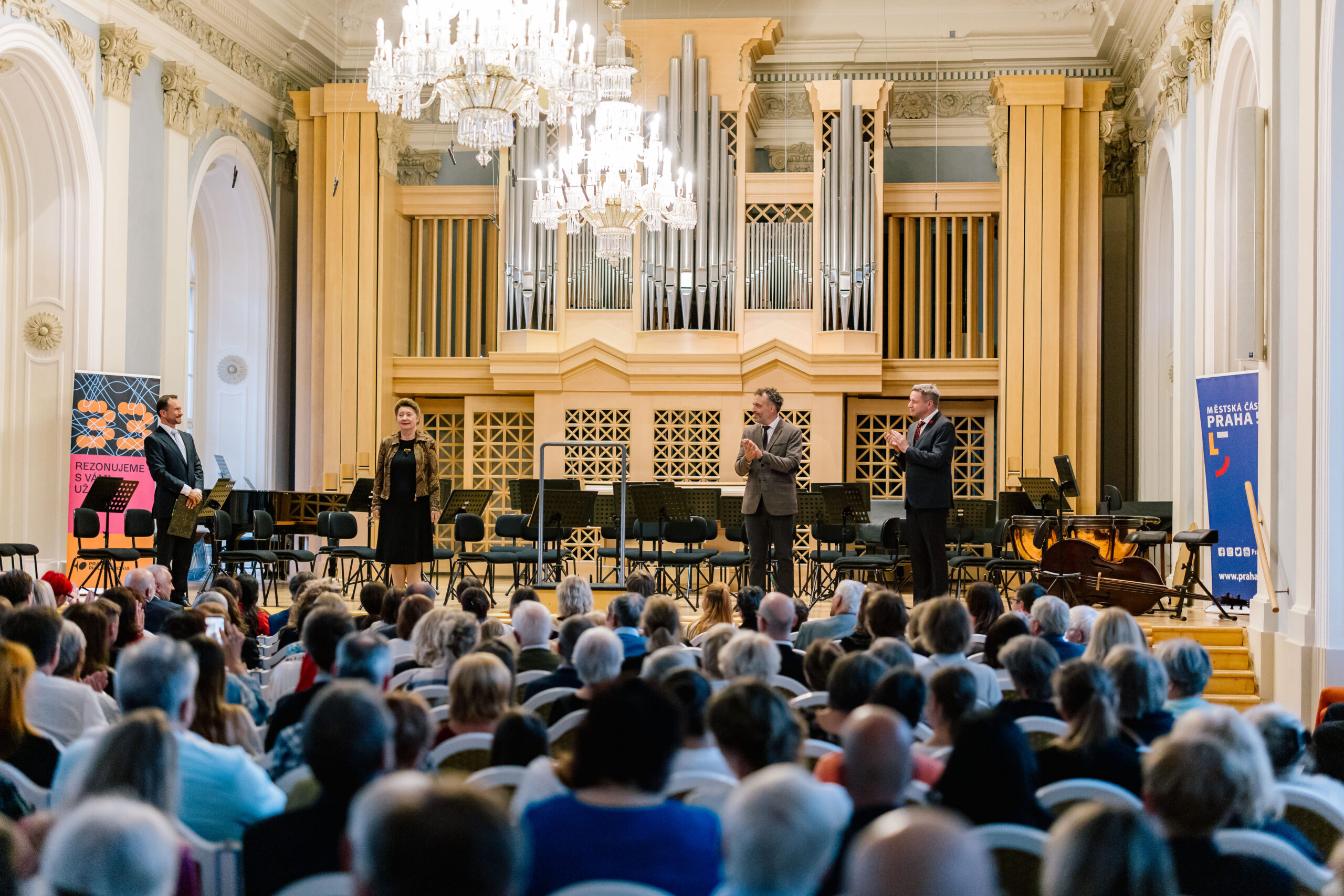 Galakoncert si užili vystupující i diváci Galakoncert si užili vystupující i diváci