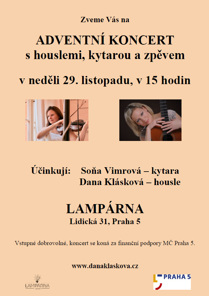 Adventní koncert 1 adventni koncert klaskova