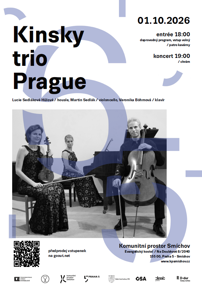 Přehled akcí v Praze 5 tento týden 3 kinski trio