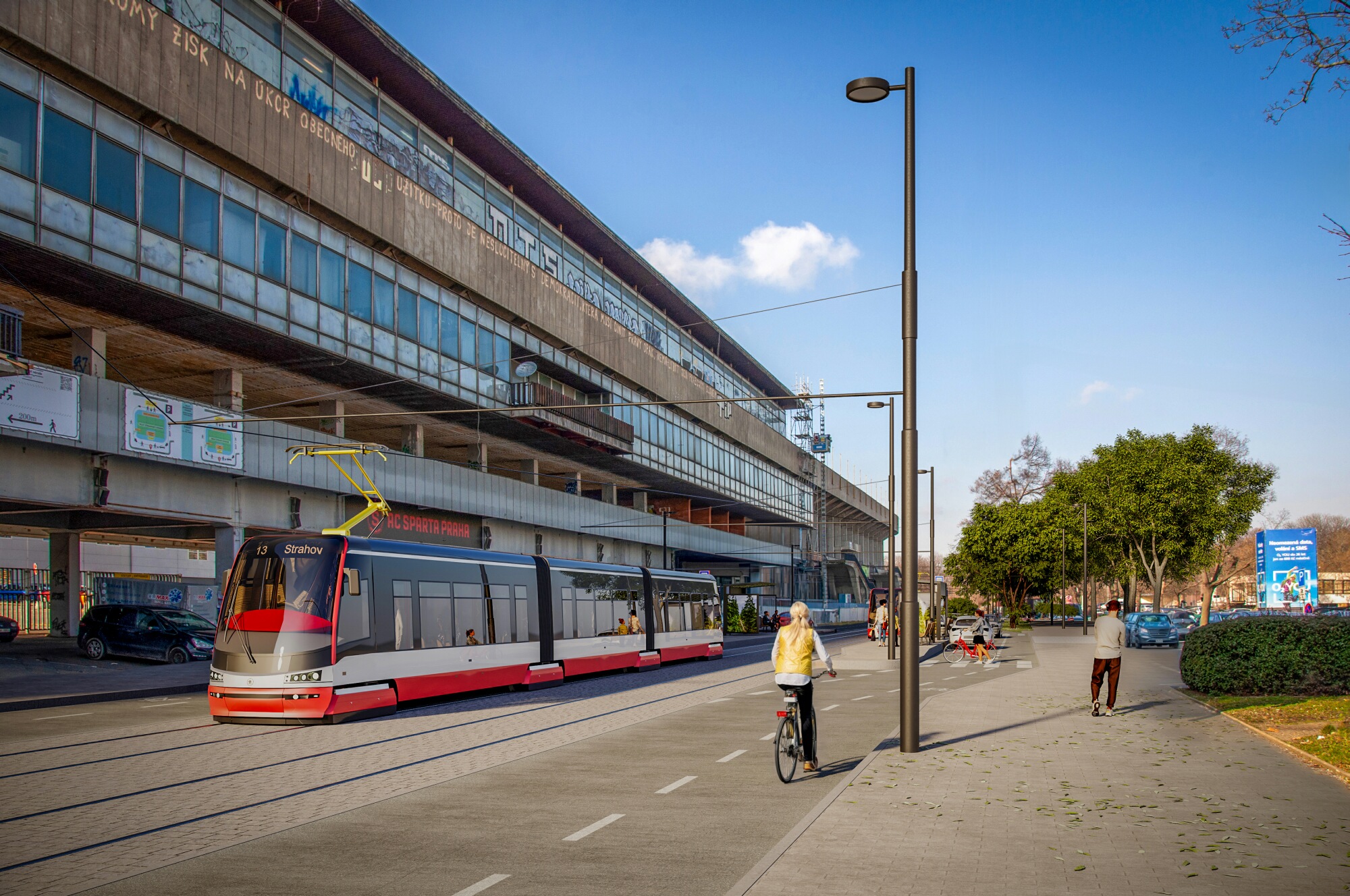 V Praze vzniká další nová tramvajová trať Malovanka – Strahov 3 03 Koleje Strahov