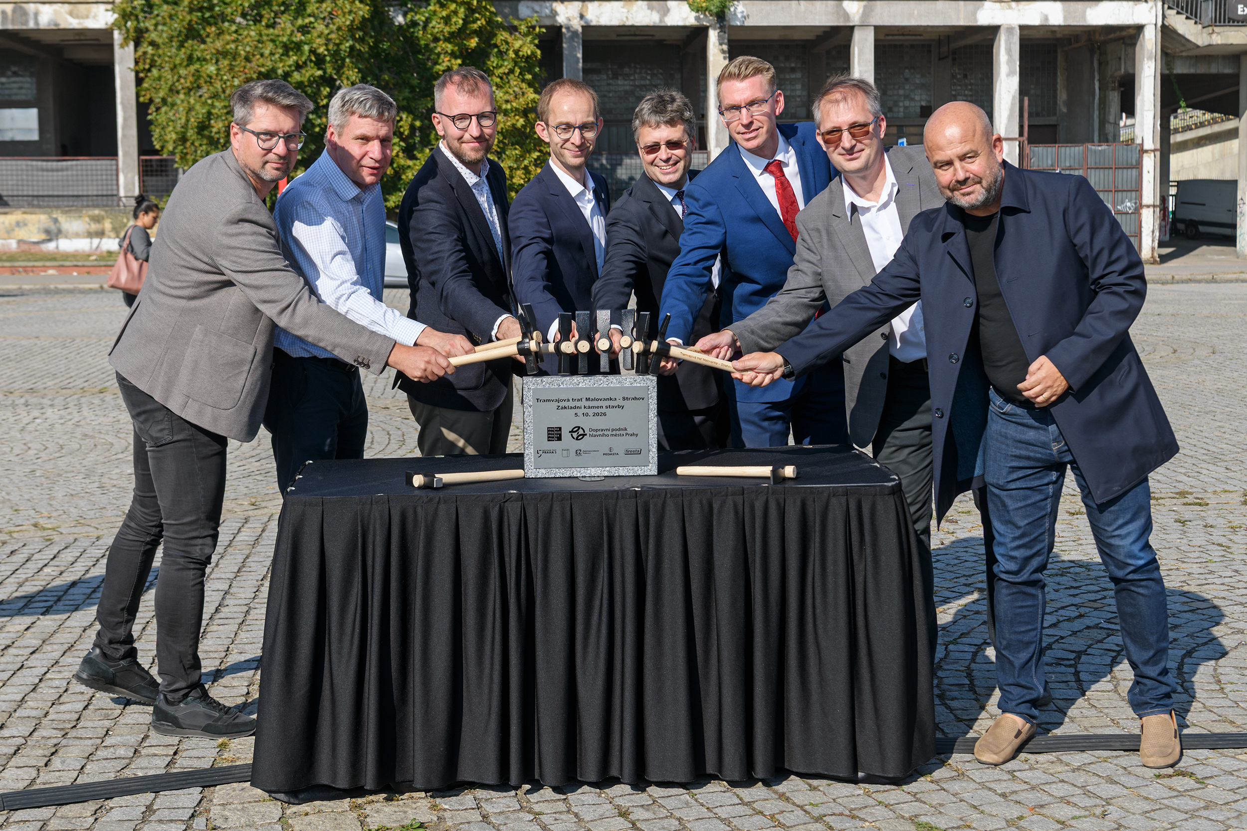 V Praze vzniká další nová tramvajová trať Malovanka – Strahov 1 VHF3966 Cfoto V Holic