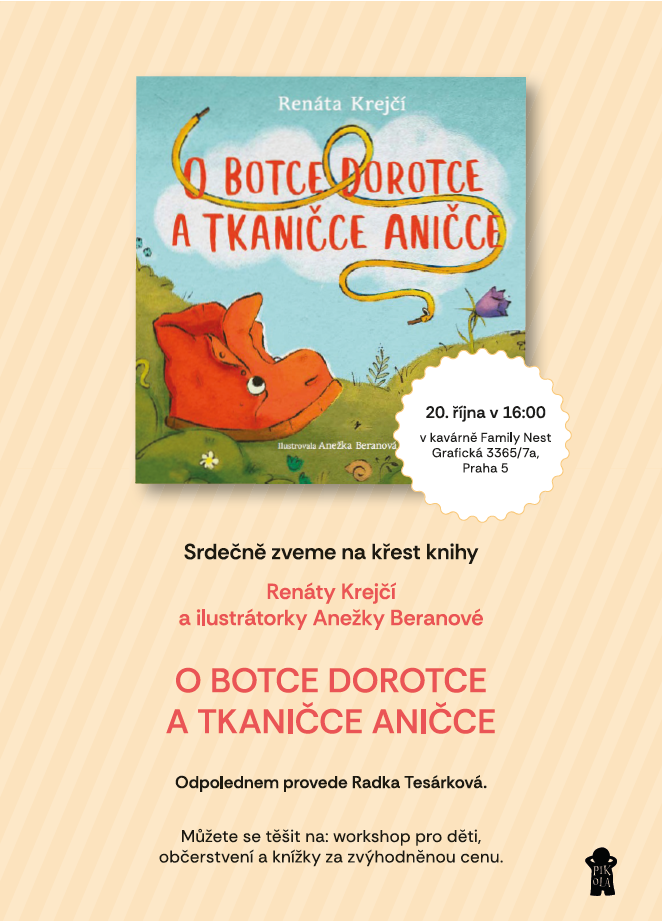 Křest knihy 1 o botce dorotce