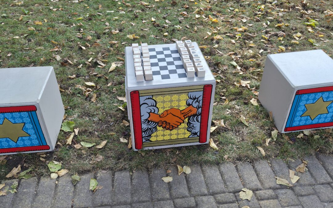 V Portheimce si můžete zahrát šachy pod širým nebem